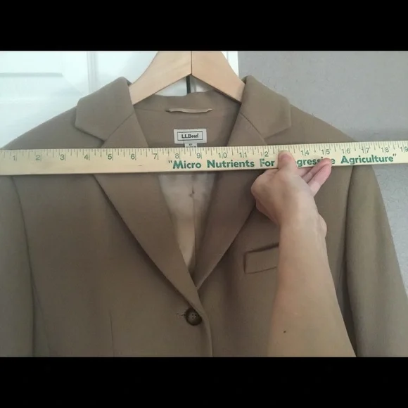 LL Bean wool cashmere blazer - Picture 4 of 4